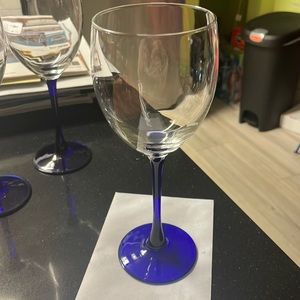 Cobalt Blue Wine Glasses